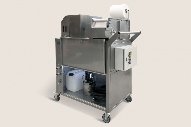 Mobile filter unit, Denmark, Europe, Filco, Filtering